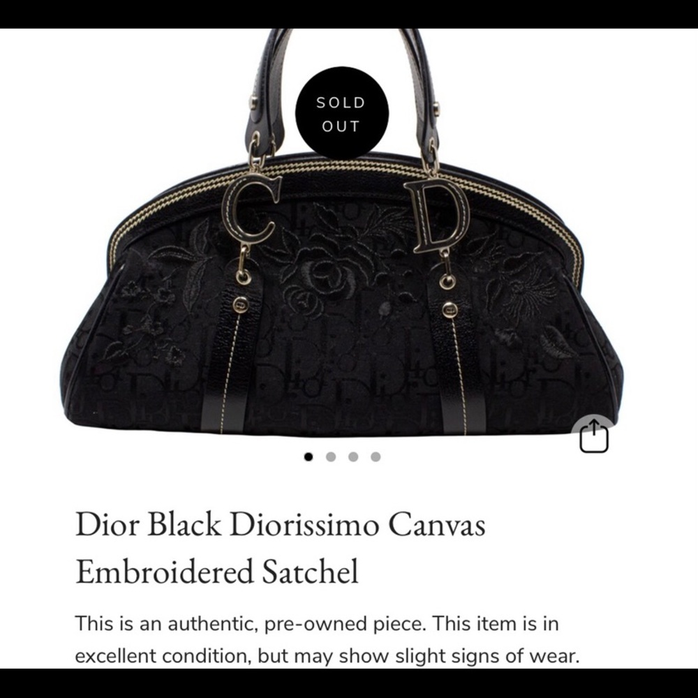 Rare Vintage Dior Handbag